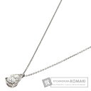 ティファニー ペアシェイプ 1P ダイヤモンド ネックレス プラチナPT950 レディース 【中古】【TIFFANY&Co.】