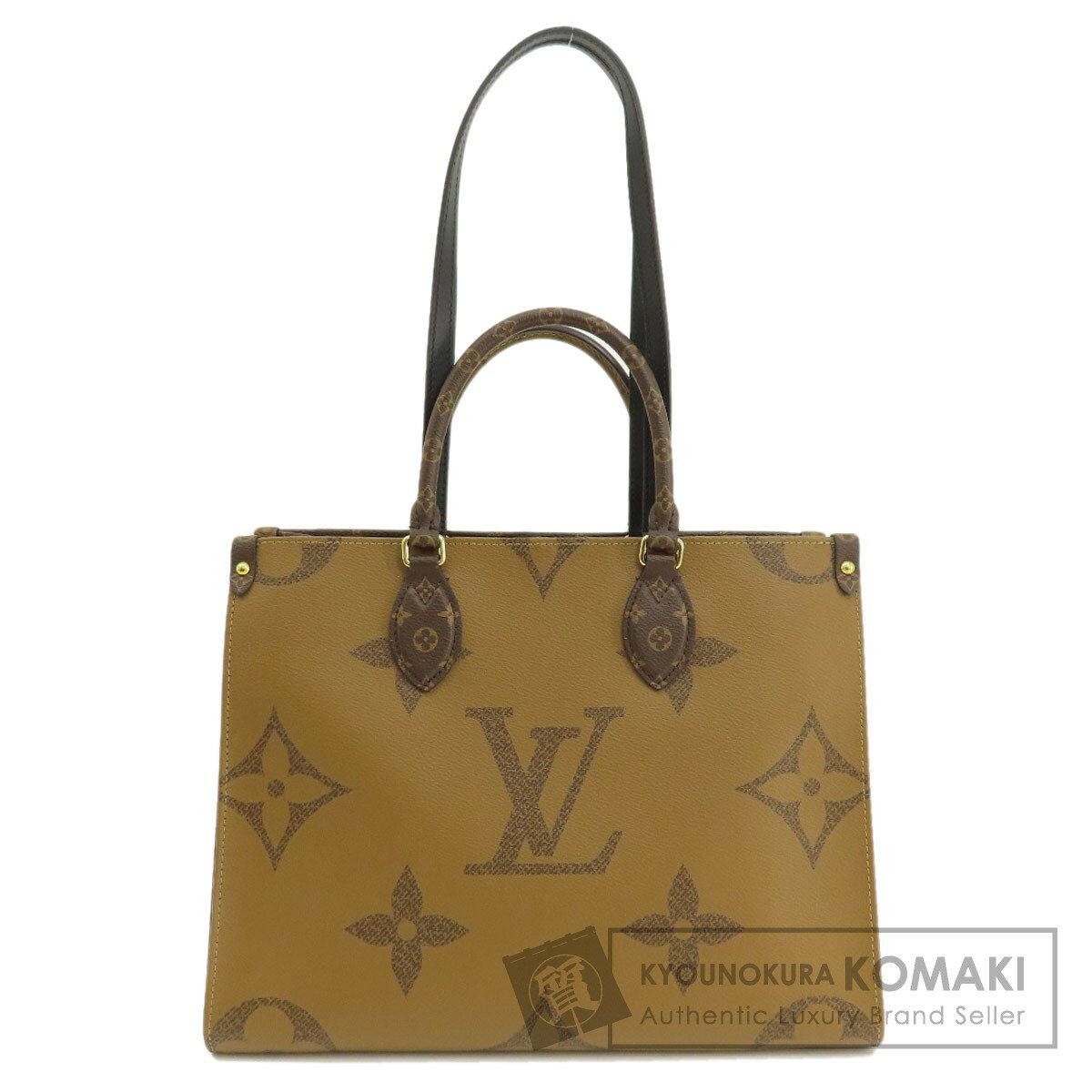 ルイヴィトン M45321 オンザゴーMM モノグラムジャイアント トートバッグ モノグラムリバース レディース 【中古】【LOUIS VUITTON】