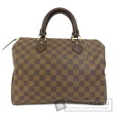ルイヴィトン N41531 スピーディ30 ダミエ エベヌ ボストンバッグ ダミエキャンバス レディース 【中古】【LOUIS VUITTON】