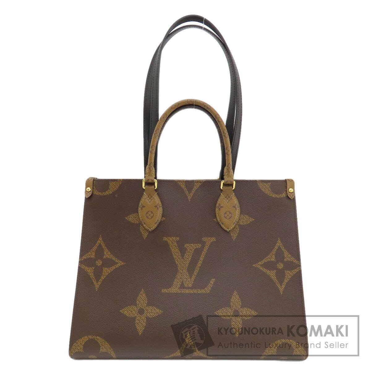 ルイヴィトン M45321 オンザゴーMM モノグラムジャイアント トートバッグ モノグラムリバース レディース 【中古】【LOUIS VUITTON】