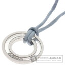 ショパール ハッピーダイヤモンド ネックレス K18ホワイトゴールド レディース 【中古】【Chopard】