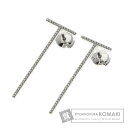 ティファニー Tモチーフ ダイヤモンド ピアス K18ホワイトゴールド...(4)