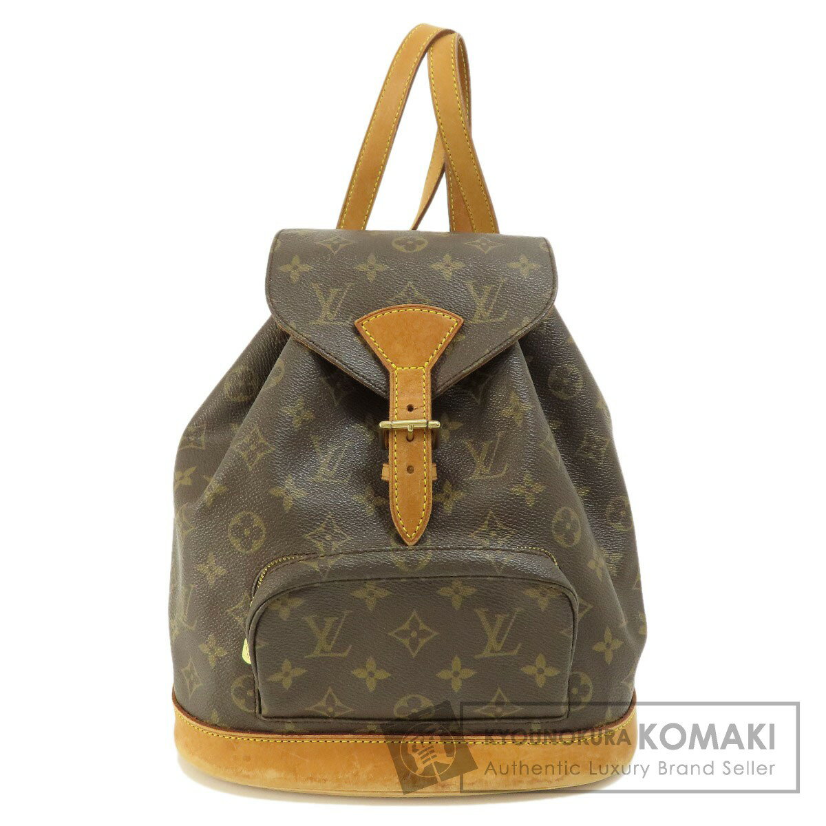 ルイヴィトン M51136 モンスリMM モノグラム リュック・デイパック モノグラムキャンバス レディース 【中古】【LOUIS VUITTON】