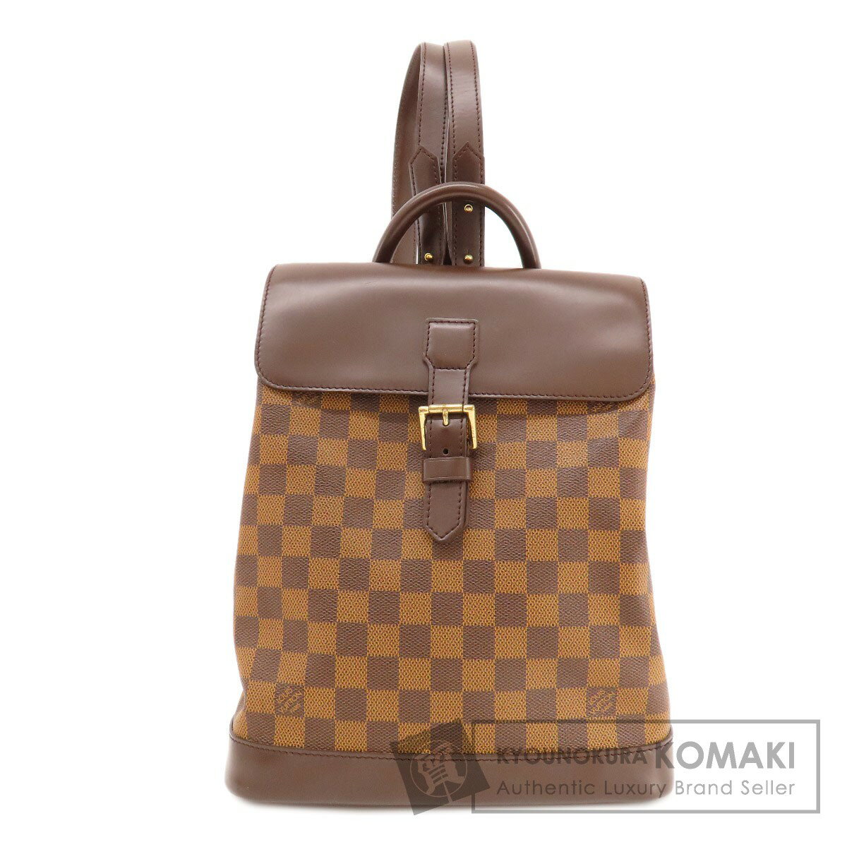 ルイヴィトン N51132 ソーホー ダミエ エベヌ リュック・デイパック ダミエキャンバス レディース 【中古】【LOUIS VUITTON】