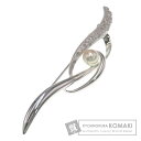 パール 真珠 ブローチ シルバー 8.8g レディース 【中古】(4)
