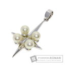 ミキモト ベビーパール 真珠 ペンダントトップ シルバー レディース 【中古】【MIKIMOTO】