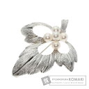 ミキモト パール 真珠 ブローチ シルバー レディース 【中古】【MIKIMOTO】