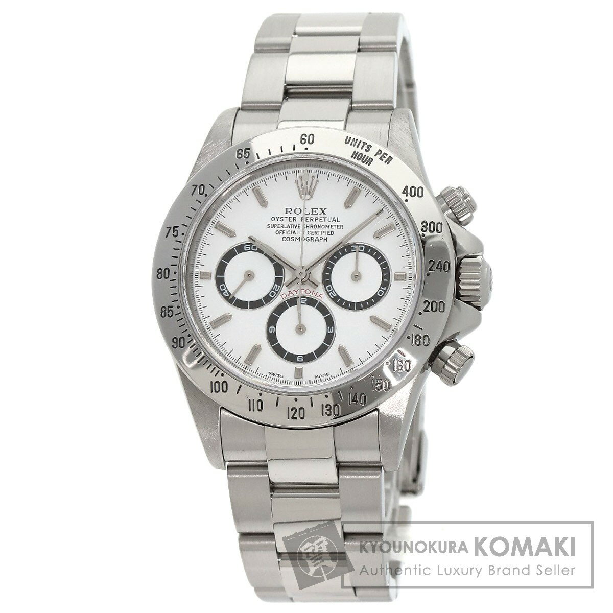 ロレックス 16520 コスモグラフ デイトナ エルプリメロ 腕時計 OH済 ステンレススチール/SS メンズ 【中古】【ROLEX】