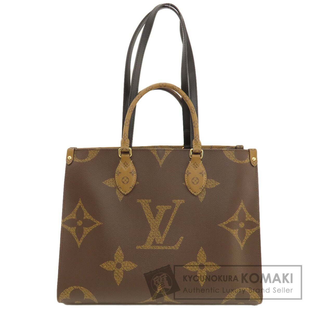 ルイヴィトン M45321 オンザゴーMM モノグラムジャイアント トートバッグ モノグラムリバース レディース 【中古】【LOUIS VUITTON】