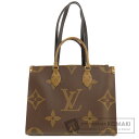 ルイヴィトン M45321 オンザゴーMM モノグラムジャイアント トートバッグ モノグラムリバース レディース 【中古】【LOUIS VUITTON】