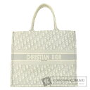 クリスチャンディオール ブックトート トートバッグ キャンバス レディース 【中古】【CHRISTIAN DIOR】