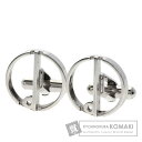 ダンヒル d ロゴ カフス シルバー メンズ 【中古】【Dunhill】