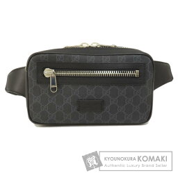 グッチ 474293 GGスプリーム ベルトバッグ ボディバッグ コーティングキャンバス メンズ 【中古】【GUCCI】