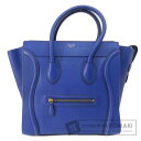 セリーヌ ラゲージマイクロ トートバッグ レザー レディース 【中古】【CELINE】