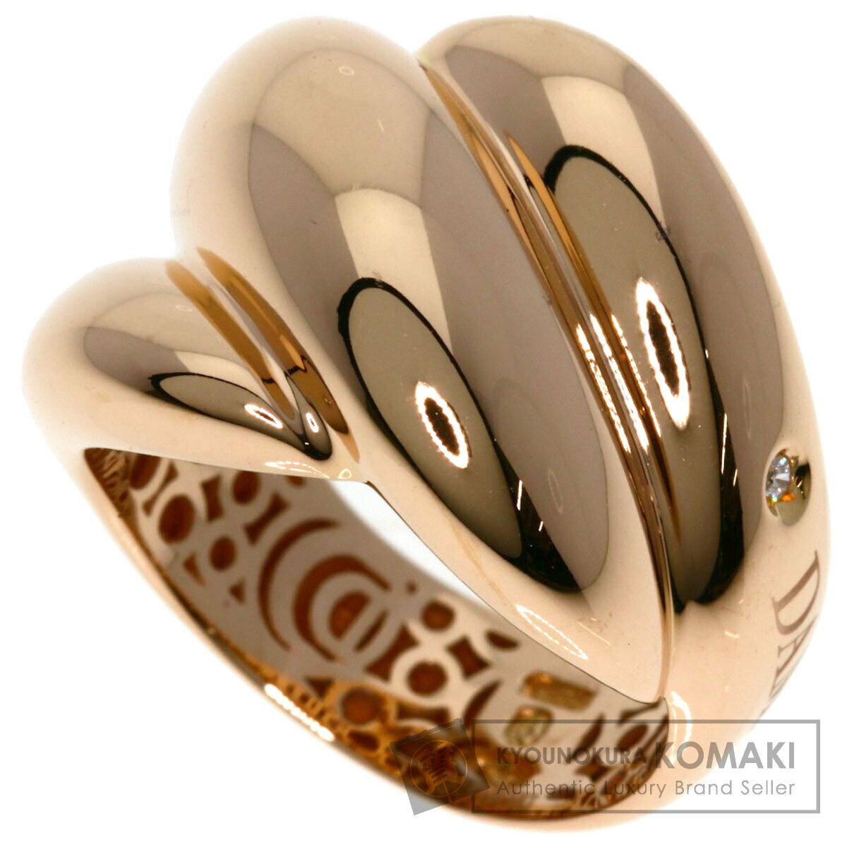 ダミアーニ ゴミトロ 1P ダイヤモンド リング・指輪 K18ピンクゴールド レディース 【中古】【Damiani】のサムネイル