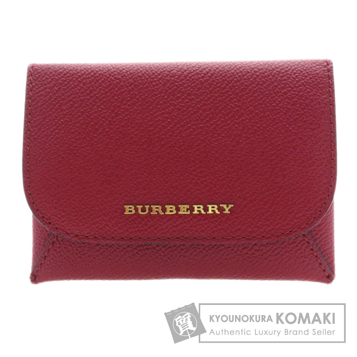 【SpringSALE開催! 5/17 18時～5/21 10時迄!】バーバリー ロゴモチーフ カードケース カーフ レディース 【中古】【BURBERRY】