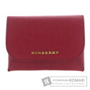 バーバリー ロゴモチーフ カードケース カーフ レディース 【中古】【BURBERRY】 1