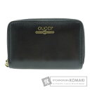 グッチ 547597 ロゴモチーフ カードケース カーフ レディース 【中古】【GUCCI】