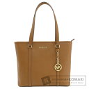 マイケルコース ロゴ金具 トートバッグ レザー レディース 【中古】【Michael Kors】
