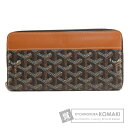 ゴヤール ジップGM ヘリンボーン柄 長財布（小銭入れあり） PVC レディース 【中古】【GOYARD】の商品画像