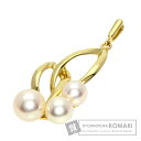 ミキモト パール 真珠 ペンダントトップ K18イエローゴールド レディース 【中古】【MIKIMOTO】