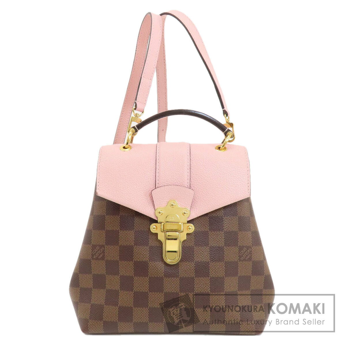 ルイヴィトン N42262 クラプトン ダミエ エベヌ リュック・デイパック ダミエキャンバス レディース 【中古】【LOUIS VUITTON】