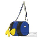 トッズ 金魚 ショルダーバッグ レザー レディース 【中古】【TODS】