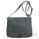 ルイヴィトン N58033 ダニエルGM ダミエ グラフィット ショルダーバッグ ダミエキャンバス メンズ 【中古】【LOUIS VUITTON】