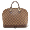 ルイヴィトン N51131 アルマPM ダミエ エベヌ ハンドバッグ ダミエキャンバス レディース 【中古】【LOUIS VUITTON】