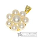 タサキ アコヤパール 真珠 ペンダントトップ K18イエローゴールド レディース 【中古】【TASAKI】