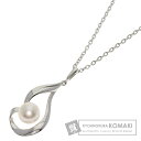 ミキモト アコヤパール 真珠 ネックレス シルバー レディース 【中古】【MIKIMOTO】