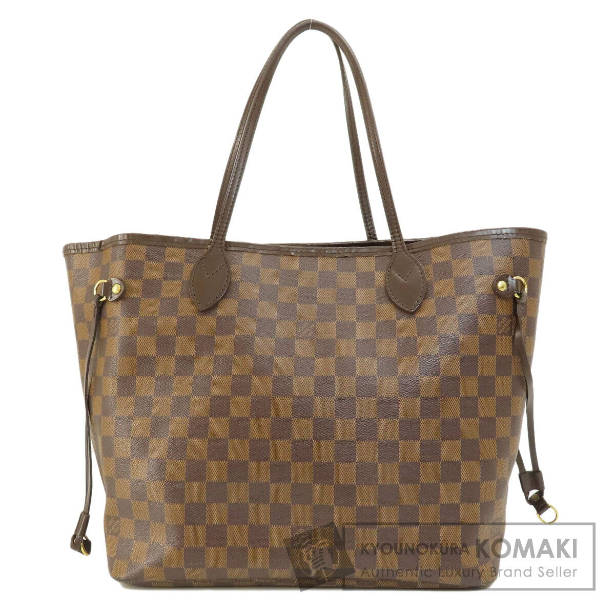 ルイヴィトン N51105 ネヴァーフルMM ダミエ エベヌ トートバッグ ダミエキャンバス レディース 【中古】【LOUIS VUITTON】