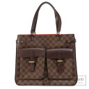ルイヴィトン N51128 ユゼス ダミエ エベヌ トートバッグ ダミエキャンバス レディース 【中古】【LOUIS VUITTON】
