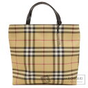 バーバリー ノバチェック ハンドバッグ PVC レディース 【中古】【BURBERRY】