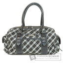 バーバリー ブルーレーベル ハンドバッグ キャンバス レディース 【中古】【BURBERRY】