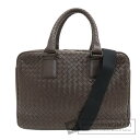 ボッテガヴェネタ イントレチャート 2WAY ハンドバッグ カーフ レディース 【中古】【BOTTEGA VENETA】