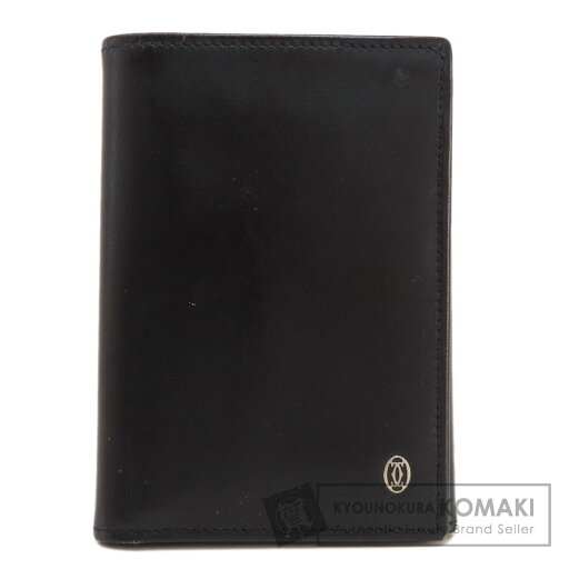 カルティエ 3つ折り札入れ 二つ折り財布(小銭入れなし) レザー レディース 【中古】【CARTIER】 カルティエ 3つ折り札入れ 二つ折り財布(小銭入れなし) レザー レディース 【中古】【CARTIER】