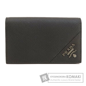 プラダ 2MC122 サフィアーノ カードケース レザー メンズ 【中古】【PRADA】