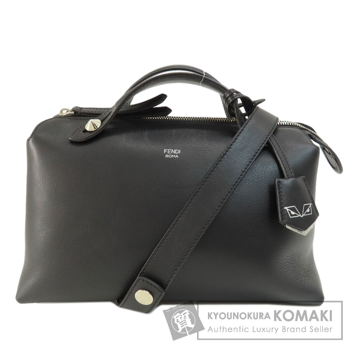 フェンディ バイウェイ モンスター 2WAY ハンドバッグ レザー レディース 【中古】【FENDI】