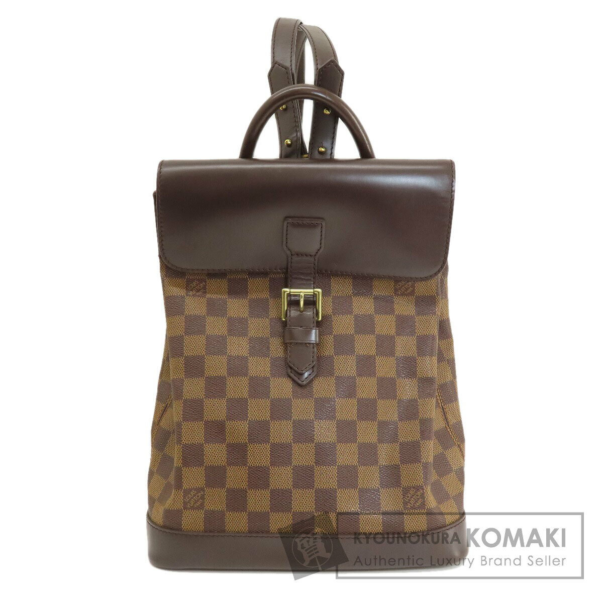 ルイヴィトン N51132 ソーホー ダミエ エベヌ リュック・デイパック ダミエキャンバス レディース 【中古】【LOUIS VUITTON】