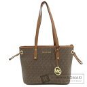 マイケルコース MKシグネチャー トートバッグ PVC レディース 【中古】【Michael Kors】