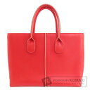トッズ シンプルデザイン トートバッグ レザー レディース 【中古】【TODS】
