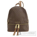 マイケルコース MKシグネチャー リュック・デイパック PVC レディース 【中古】【Michael Kors】