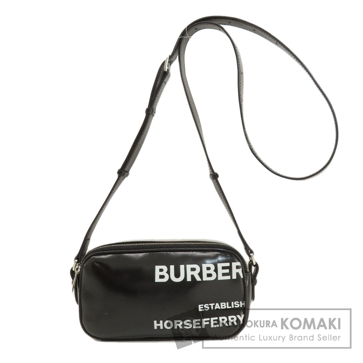 バーバリー ロゴ ショルダーバッグ PVC レディース 【中古】【BURBERRY】