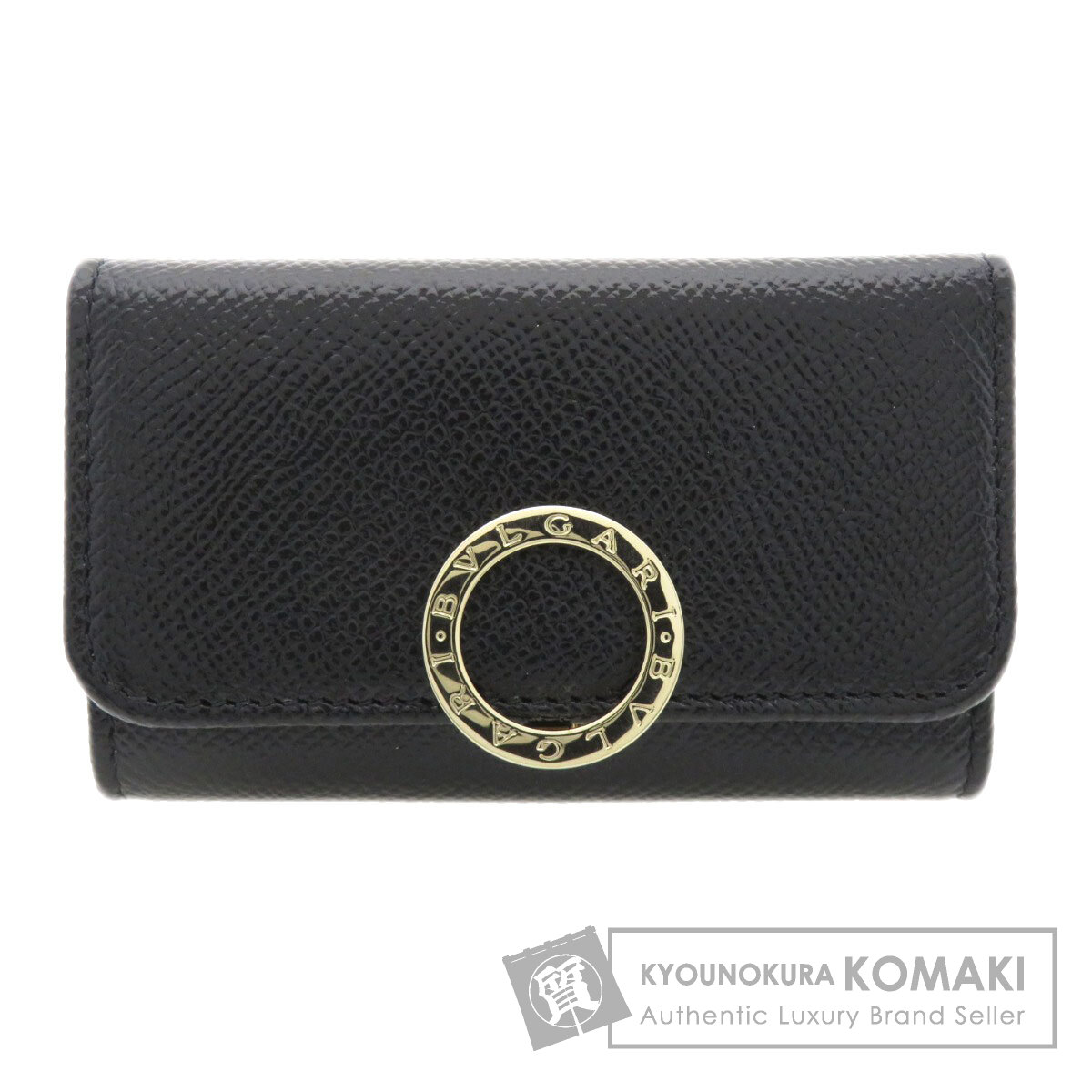 ブルガリ ロゴ金具 キーケース カーフ レディース 【中古】【BVLGARI】