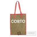 セレクトバッグ コルトモルテド ロゴ トートバッグ キャンバス レディース 【中古】【SELECT BAG】