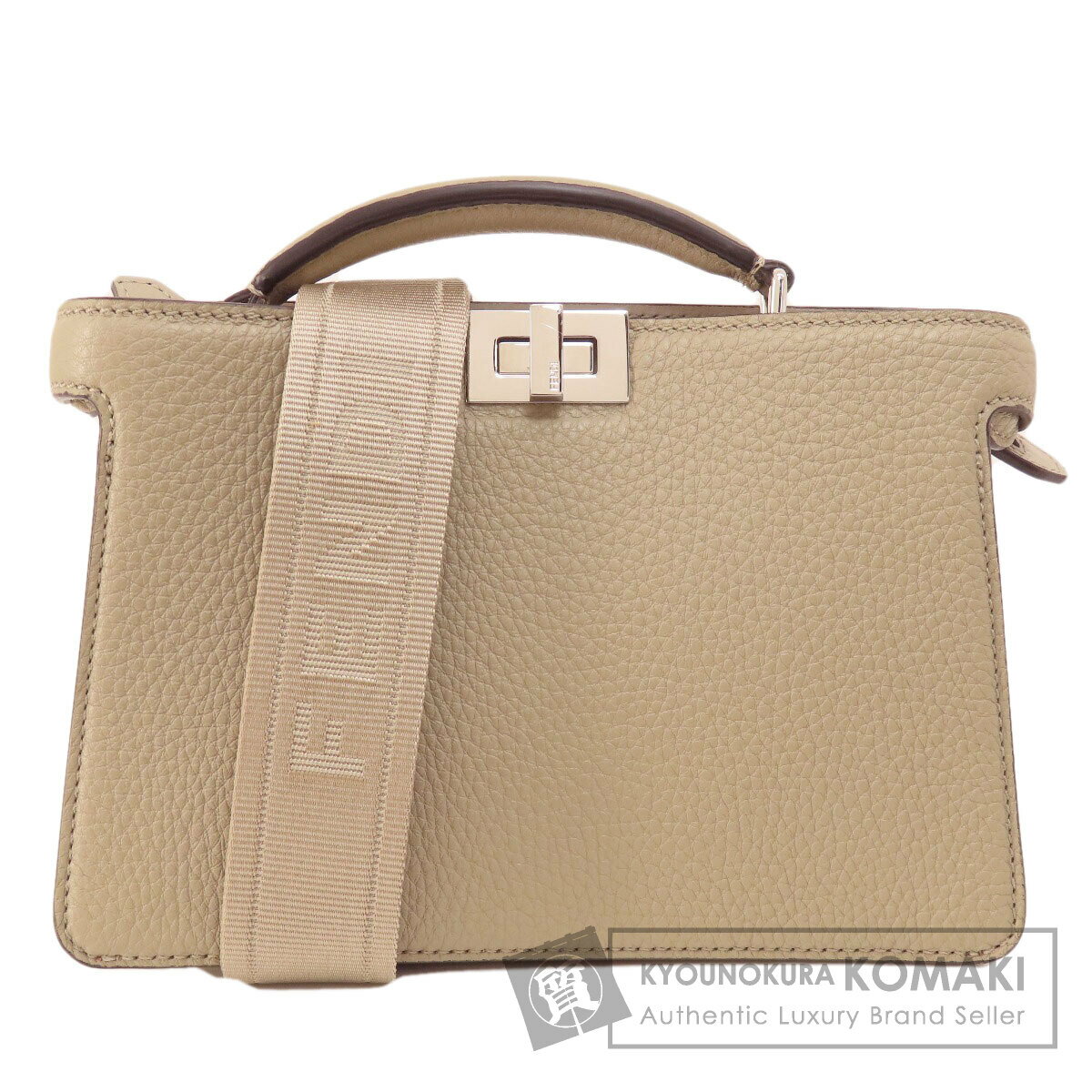 フェンディ ピーカブー ISeeU エックスクロス ショルダーバッグ カーフ レディース 【中古】【FENDI】