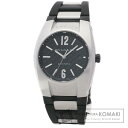 ブルガリ EG40BSVD エルゴン カーボン 腕時計 OH済 ステンレススチール/ラバー メンズ  ...