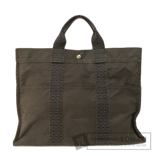 エルメス エールラインMM トートバッグ キャンバス レディース 【中古】【HERMES】 エルメス エールラインMM トートバッグ キャンバス レディース 【中古】【HERMES】