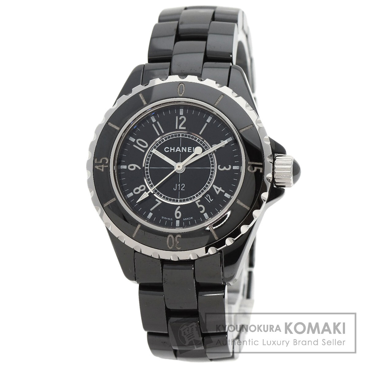 シャネル H0682 J12 33mm 腕時計 セラミック/セラミック レディース 【中古】【CHANEL】